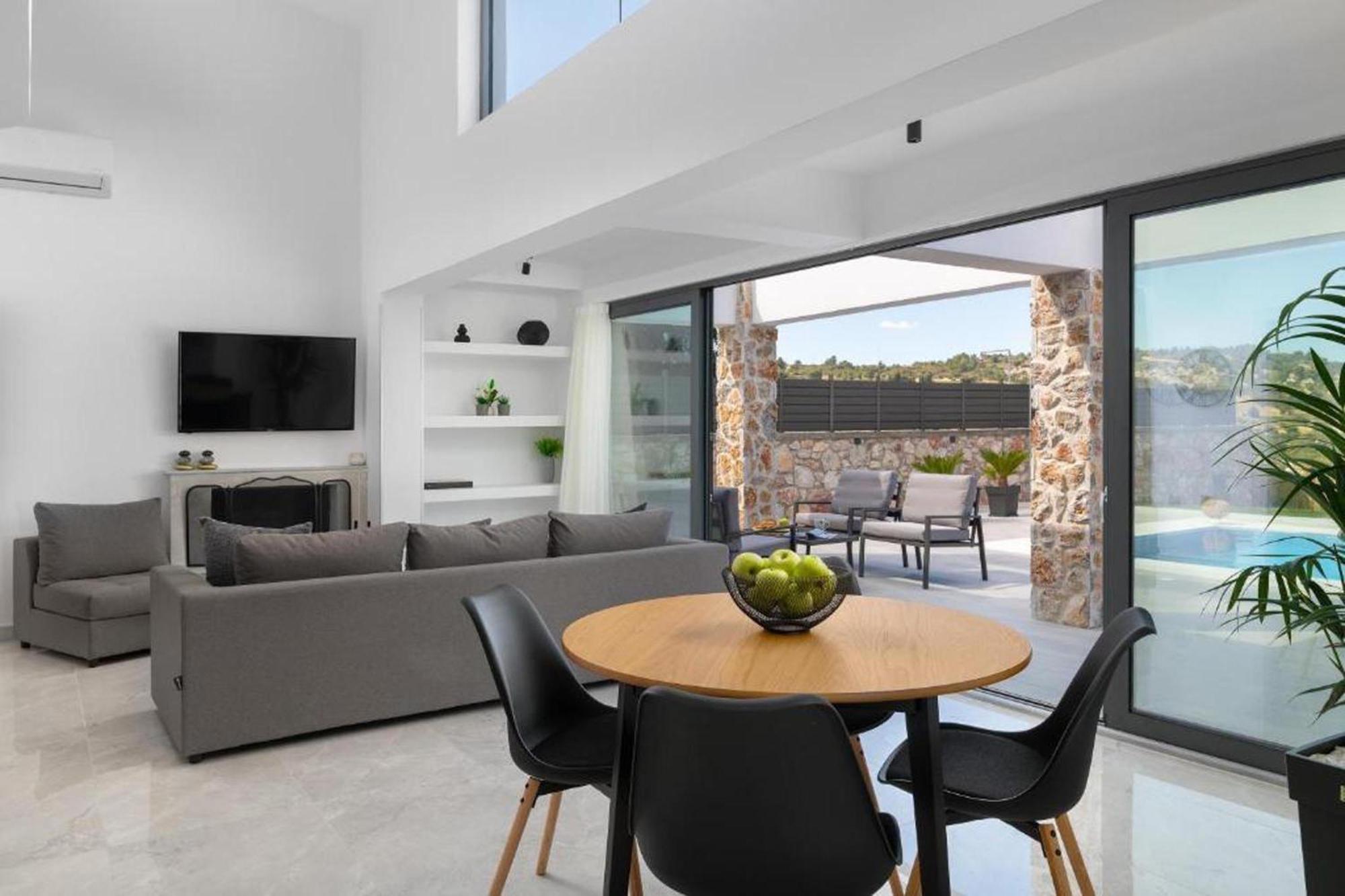Aiora Luxury Villas Afándu Kültér fotó